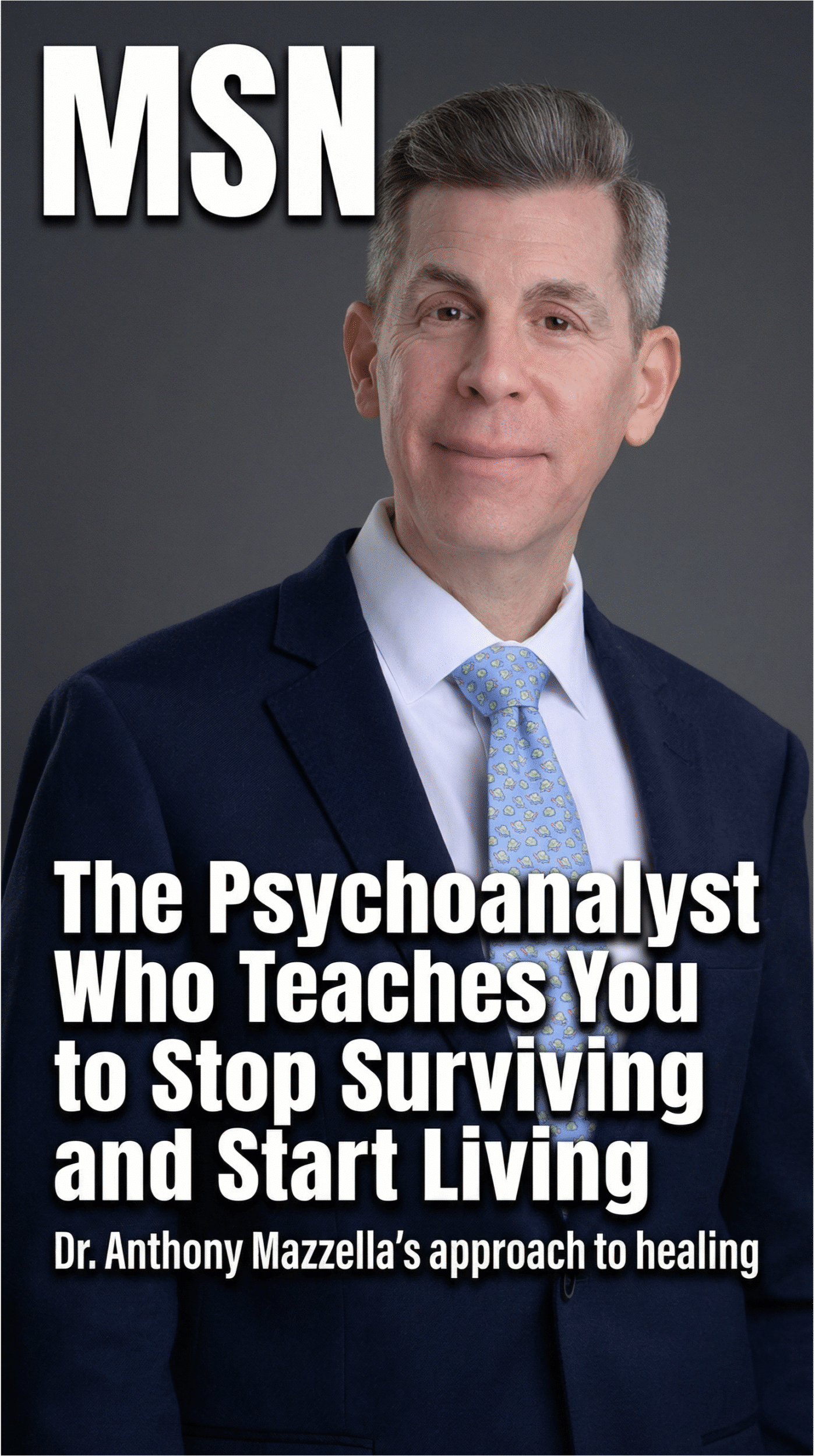Promo Image MSN The psychoanalyst who teaches you to stop surviving